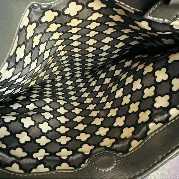 Kate Spade New York Patent Leather Gray Bow Tote - Picture 9 of 11